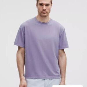 Lululemon EasySet Training Short-Sleeve Shirt  Wash Dilute Washed Iris Mens L